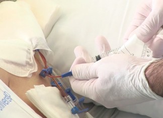 inyeccion sacar sangre extraccion