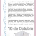 XXII Día Mundial Salud Mental 2020