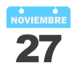 Calendario 27 NOVIEMBRE