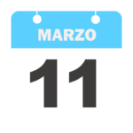 Calendario 11 MARZO