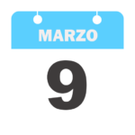Calendario 9 MARZO