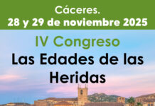 Cáceres acogerá el IV Congreso Las Edades de las Heridas