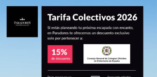 Paradores renueva su oferta exclusiva a enfermeros para 2026