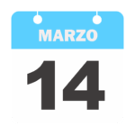 Calendario 14 marzo